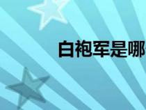 白袍軍是哪個朝代的（白袍軍）