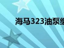 海馬323油泵繼電器在哪（海馬323）